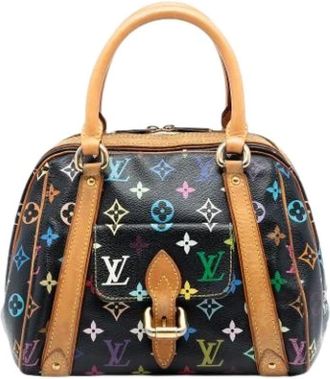 Louis Vuitton Pre-owned Handbags, female, Black, Size: ONE SIZE Pre-owned Fabric Handbag