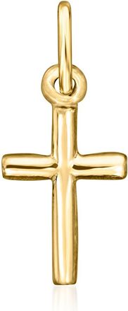 Canaria Canaria 10kt Yellow Gold Petite Cross Pendant