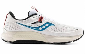 Saucony Mens Omni 21 Shoes In White/sand