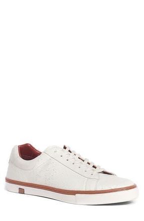 Carlos By Carlos Santana Walker Reptile Embossed Sneaker in White at Nordstrom Rack, Size 10.5