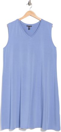 Eileen Fisher V-Neck Shift Dress in Marina at Nordstrom Rack, Size 1X