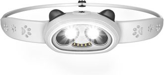 OEM Linterna Frontal Para Adultos Y Ni&ntilde;os, Dise&ntilde;o De Panda, Linterna Frontal Led Recargable, S&uacute;per Brillante Para Acampar, Pasear Al Perro, Pescar, Leer D