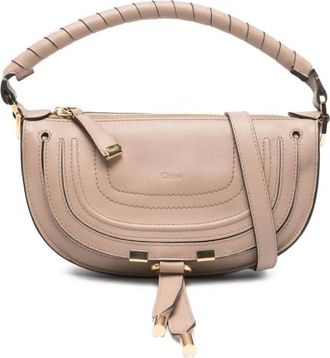 Chlo&eacute; Mini Marcie Shoulder Bag In Soft Leather