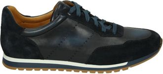Magnanni 24445 Sneakers - Heren - Sneakers - Blauw - 39 EU - Leer - Schoenen