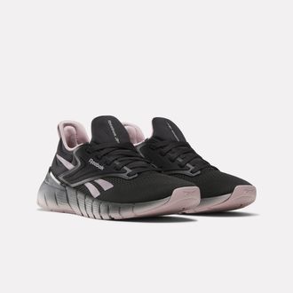 Reebok Trainingsschuh REEBOK NANO GYM, Damen, Gr. 37,5, schwarz, muted mauve, Synthetik, Textil, Schuhe Trainingsschuh