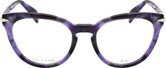 Rag & Bone Ladies Purple Phantos Eyeglass Frames RNB3078