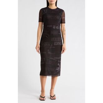 Desigual Knit T-Shirt Dress in Black at Nordstrom Rack, Size X-Small