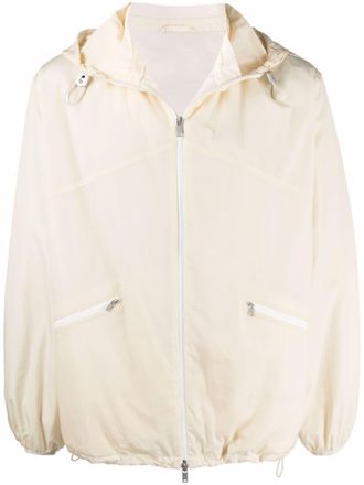 Jil Sander Giacca con cappuccio - Toni neutri
