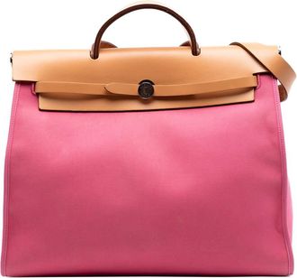 Herm&egrave;s Pre-owned Hermes Toile Herbag Zip 39 Ladies 5P3K23N5RG9AR790