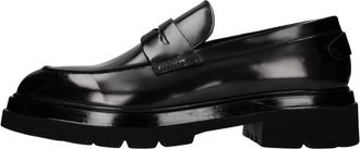 Rossano Bisconti Instappers - Heren - Loafers - Zwart - 42 EU - Leer - Schoenen