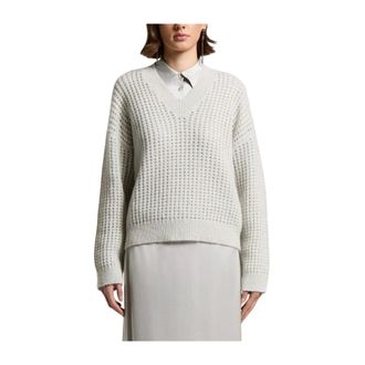 PESERICO Dames, Truien, Grijs, Maat: XL