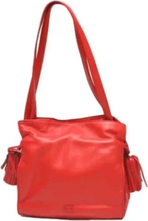 Loewe Pre-owned Fabric shoulder-bags - Dames - Vintage Schoudertas - Oranje - ONE Size - Vintage