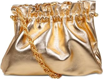 Amato Daniele Leren mini tas - Goud