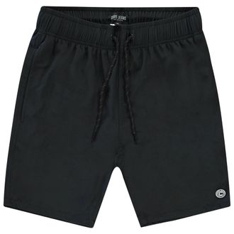 Cars Jeans Badeshorts CARS JEANS BEMINO Swimshort, Herren, Gr. XL, N-Gr, schwarz, Web, Polyester, unifarben, Badehosen Badeshorts
