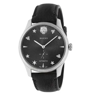 Gucci G-Timeless Automatic Black Dial Watch YA126365