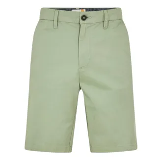 Timberland Mens Claremont Twill Straight Chino Shorts (Green Bay) - Green/Grey - Size 30R
