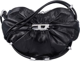 Diesel Scrunch Heart Shoulder Bag