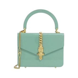 Gucci Pre-owned Vintage Mini Bag - Dames - Pre-owned - Groen - Maat: ONE Size Acryl