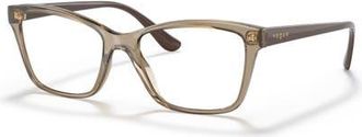 Vogue Eyewear 51mm Rectangle optical glasses in Brown at Nordstrom