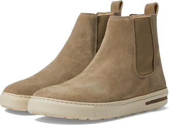 Birkenstock Bend Chelsea High Heels Shoes Taupe : EU 41 (US Womens 10-10.5) Narrow, Suede