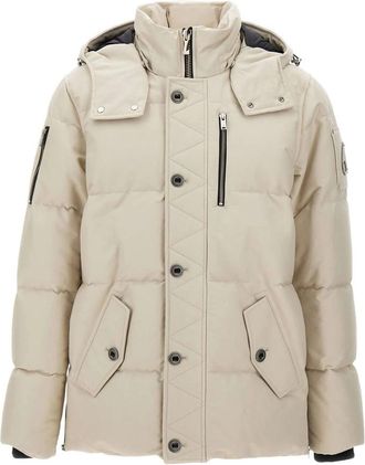 Moose Knuckles Removable-hood Quilted Coat