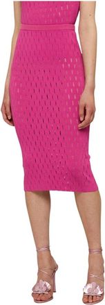 Genny Rokken - Dames - Midirokken - Roze - 2XS - Rokken