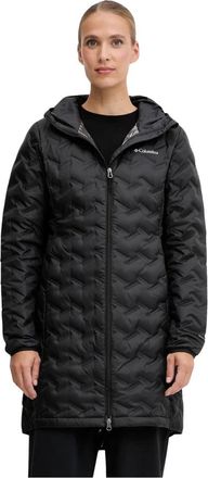 Columbia Chaqueta Larga de Plum&oacute;n Delta Ridge II - Sport - Mujer - Negro - XS