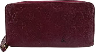 Louis Vuitton Aurore Leather Long Wallet (Bi-Fold) (Pre-Owned)