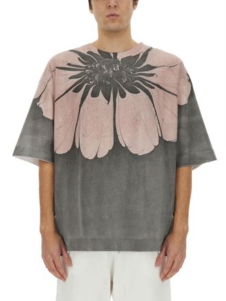 Dries Van Noten T-Shirt mit Aufdruck
