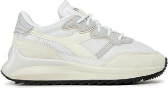 Diadora Leren Su&egrave;de Sneakers - Dames - Sneakers - Wit - 36 1/2 EU - Su&egrave;de - Schoenen
