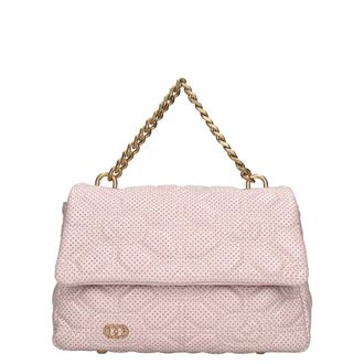 La Carrie Stich&Spoon Leren Tas - Dames - Handtassen - Roze - ONE Size - Leer - Tassen
