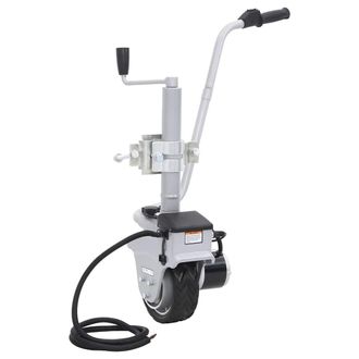 vidaXL Rueda Jockey De Remolque Motorizada Aluminio 12 V 350 W Vidaxl