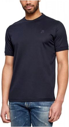 Karl Lagerfeld T-shirt met ronde hals - Heren - T-shirts - Blauw - L - Katoen - Tops