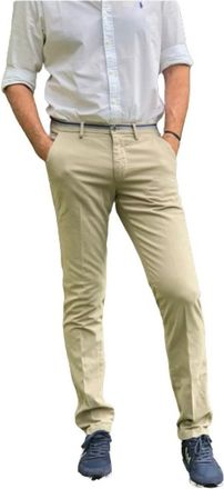 Mason's Torino Chino Broek - Heren - Chinos - Beige - S - Katoen - Broeken