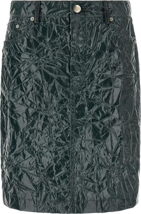 Marni Bicolor Polyester Midi Womens Skirt