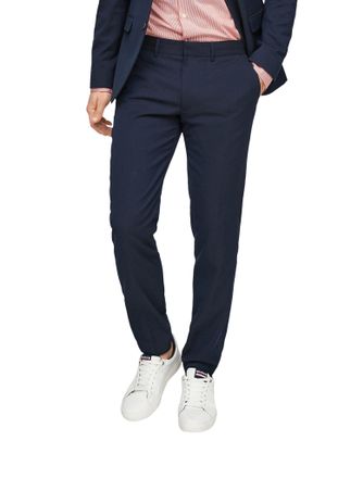 s.Oliver Black Label Mens 160.11.899.18.180.1259020 Suit Trousers, Blue (Dark Blue 5978), (Size: 48)