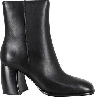 Michael Kors Stijlvolle Maude Bootie - Dames - Laarzen met Hak - Zwart - 36 EU - Schoenen