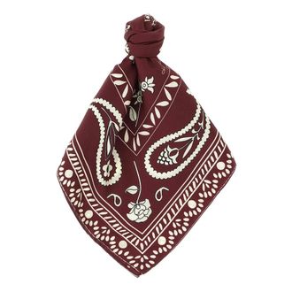 Alberto Biani Silky Scarves, female, Red, Size: ONE SIZE Scarves