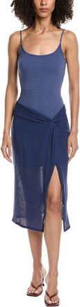 Bloomingdale's Project Social T Shoreline Twisted Heavy Mesh Skirt
