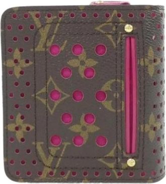 Louis Vuitton Pre-owned Portemonnee (bi-fold) - Dames - Pre-owned - Bruin - Maat: ONE Size