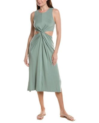 Beyond Yoga Around The World Front Twist Dress