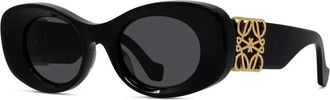 Loewe Lw 40175U Anagram Zonnebril - unisex - Zonnebrillen - Zwart - ONE Size - Nylon - Accessoires