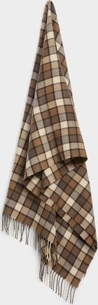 Le 31 Mens Fringed check scarf Imported from Seoul