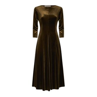 Blanca Vita Vestido Midi Asia - Dresses - Mujer - Verde - 2XS