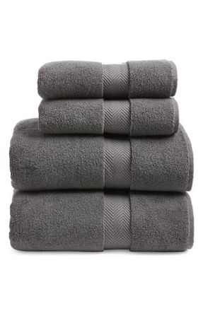 Nordstrom Organic Hydrocotton 4-Piece Bath Essentials Set $116 Value in Grey Onyx at Nordstrom, Size 4 Piece Set