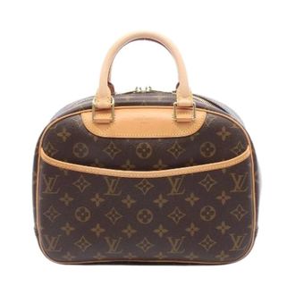 Louis Vuitton Pre-owned Handbags, female, Brown, Size: ONE SIZE Pre-owned Trouville Monogram Handbag