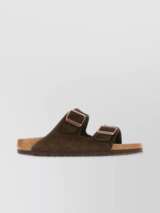 Birkenstock leather slides