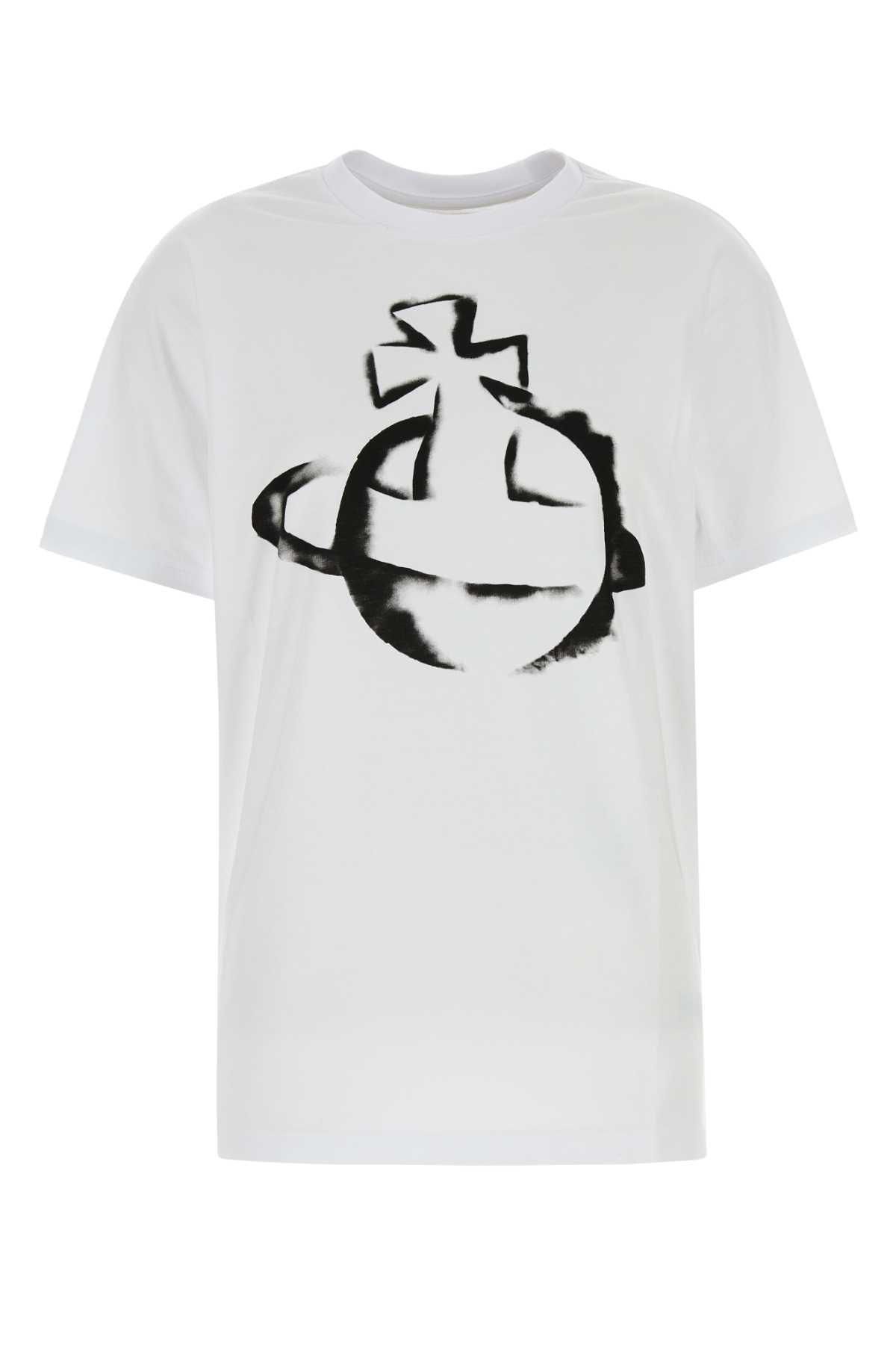【関税&送料込】Vivienne Westwood White Cotton Oversize T-Sh Vivienne Westwood White Cotton Oversize T-shirt L | eBay