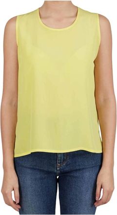 Kiton Mujer, Camisetas, Amarillo, Talla: S