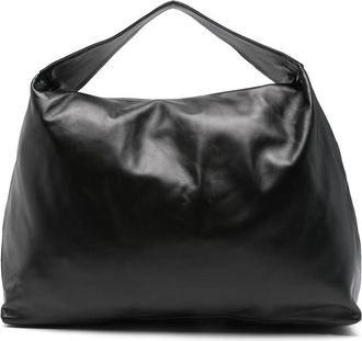 Gimaguas Leather External-pocket Shoulder Bag